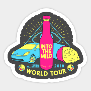 Into the Mild: A Totally Reasonable T-Shirt Sticker